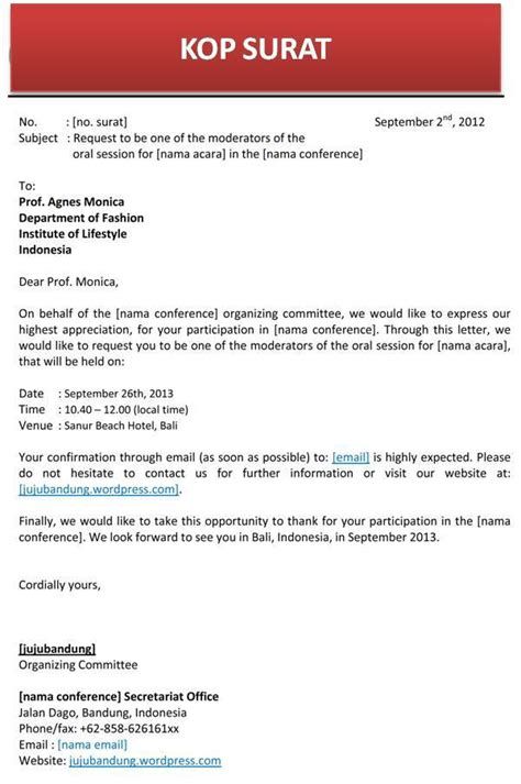 Detail Undangan Via Email Nomer 3