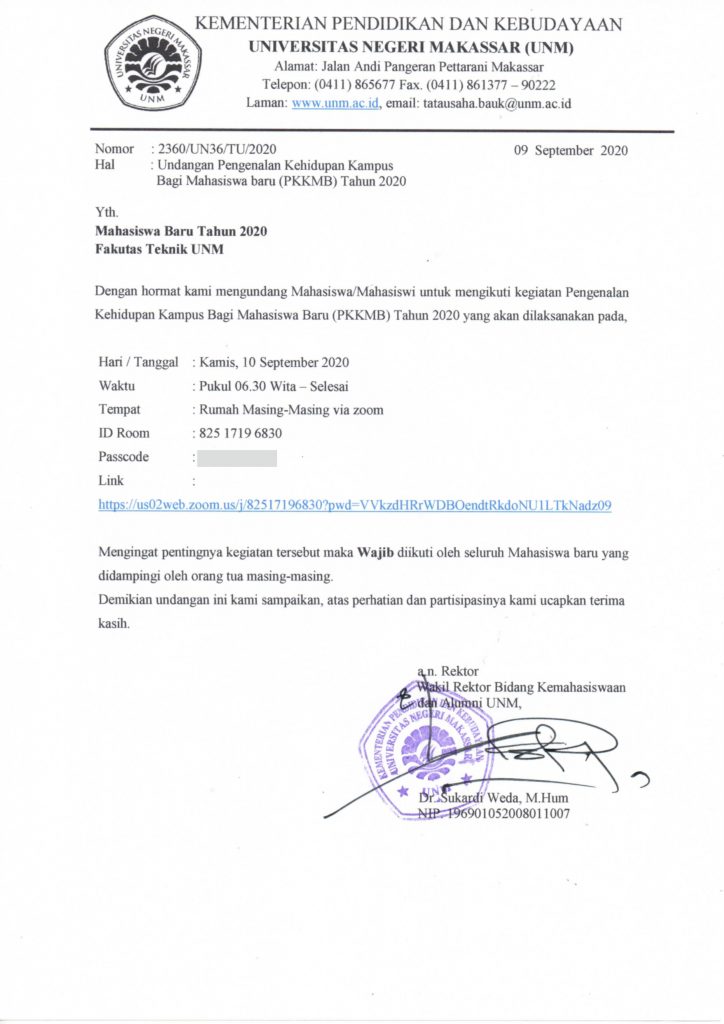 Detail Undangan Via Email Nomer 38