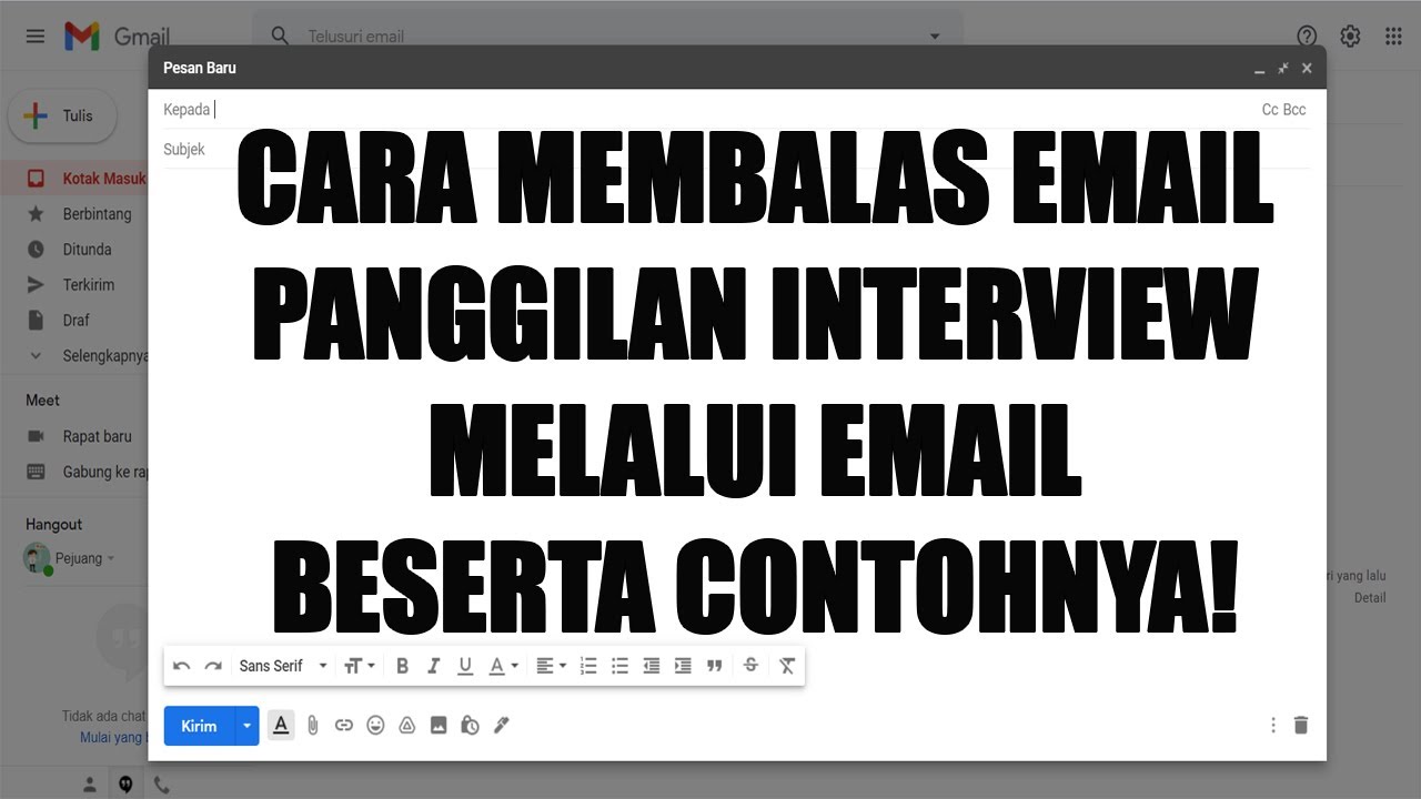Detail Undangan Via Email Nomer 49