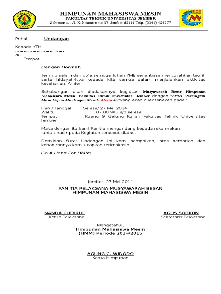 Detail Undangan Via Email Nomer 8