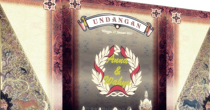 Detail Undangan Wayang Cdr Nomer 47