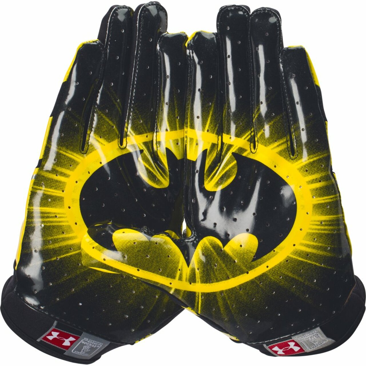 Under Armour Batman Football Gloves - KibrisPDR