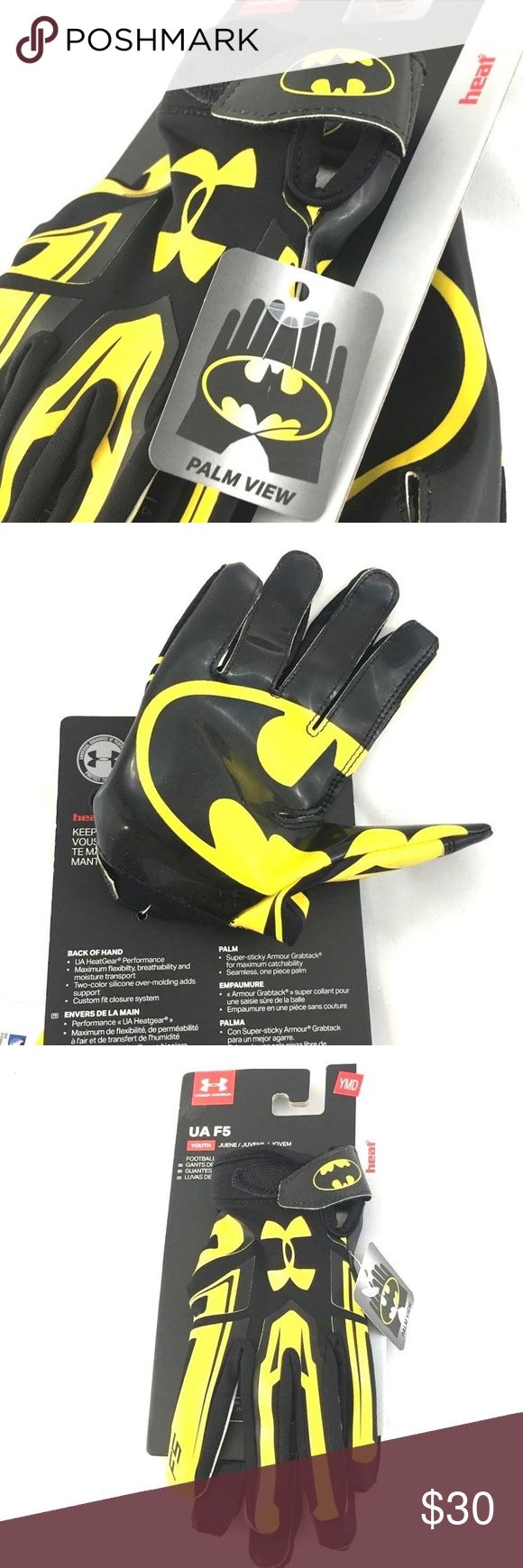 Detail Under Armour Batman Football Gloves Nomer 44