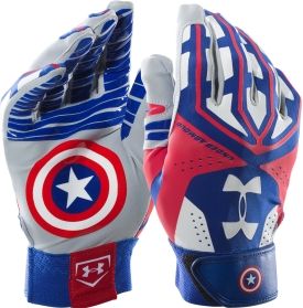 Under Armour Captain America Batting Gloves - KibrisPDR