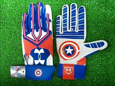 Detail Under Armour Captain America Batting Gloves Nomer 30