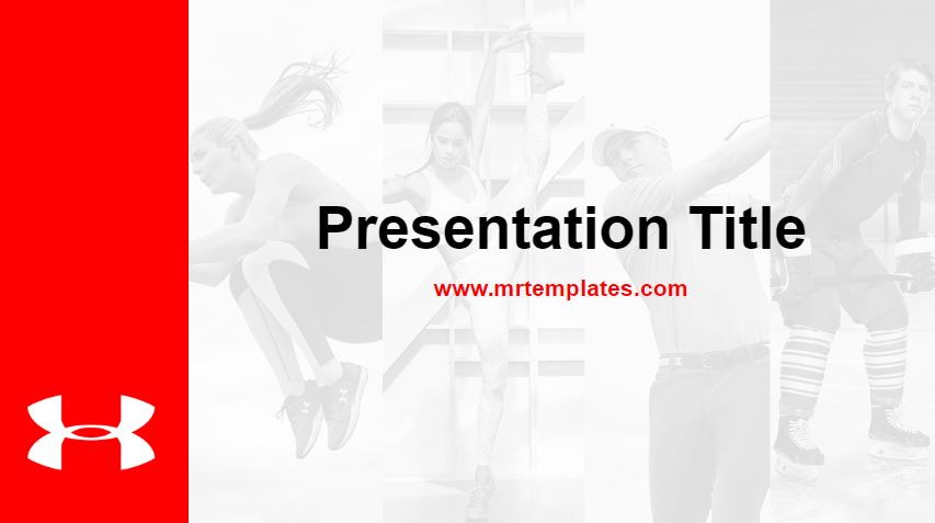 Under Armour Powerpoint Template - KibrisPDR