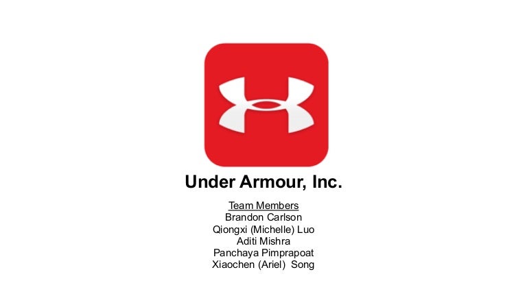 Detail Under Armour Powerpoint Template Nomer 18