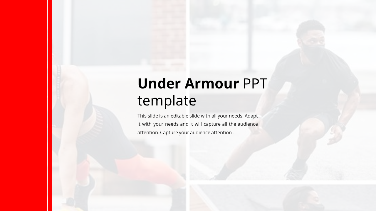 Detail Under Armour Powerpoint Template Nomer 3