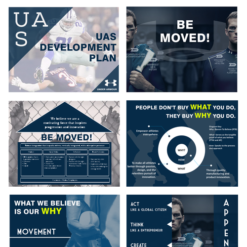 Detail Under Armour Powerpoint Template Nomer 34