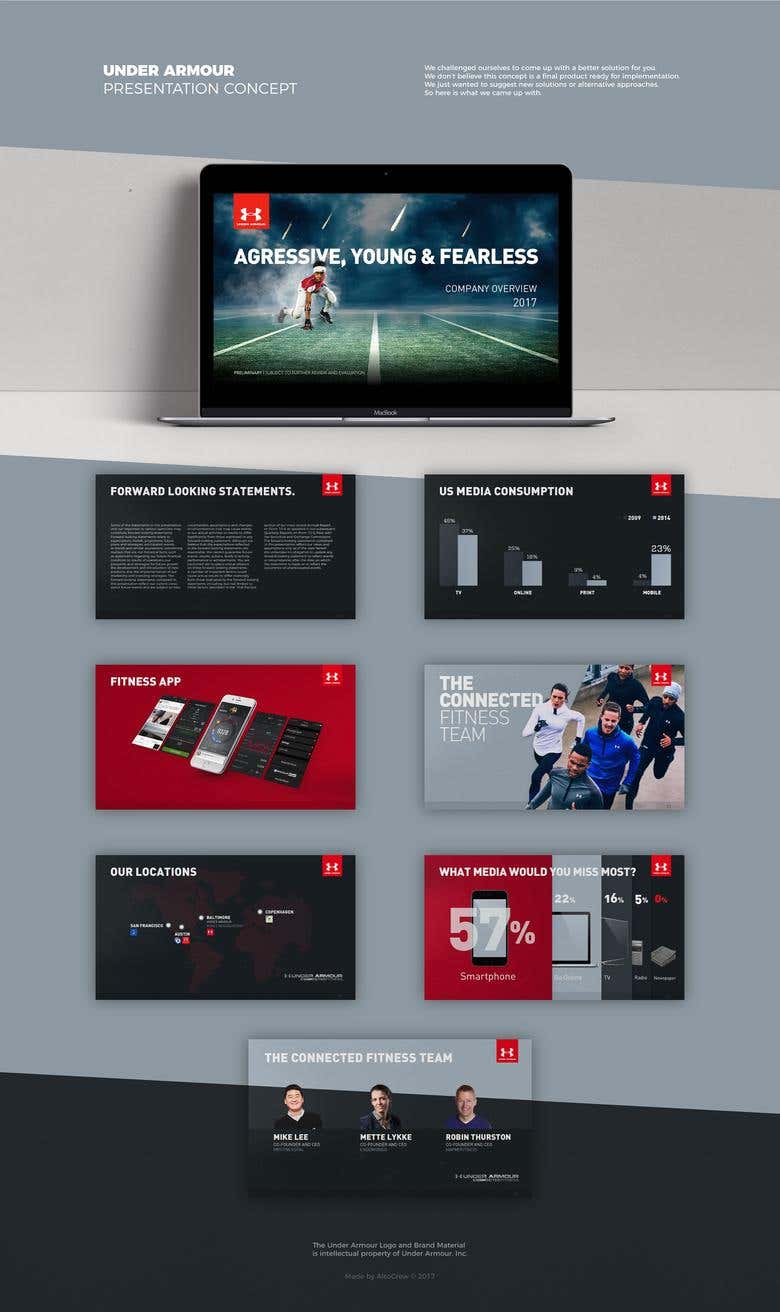 Detail Under Armour Powerpoint Template Nomer 39