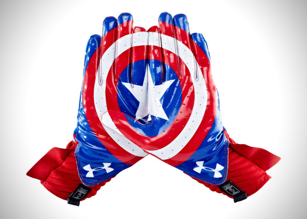 Detail Under Armour Superman Gloves Nomer 42