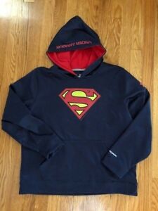 Detail Under Armour Superman Hoodie Nomer 7