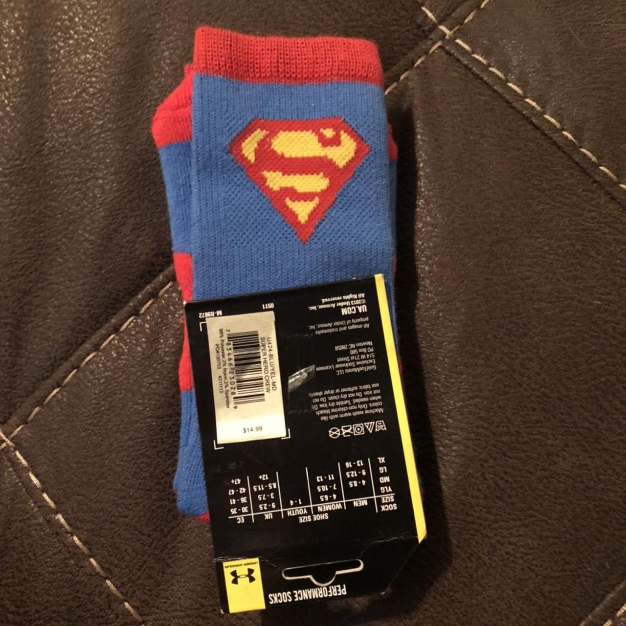Detail Under Armour Superman Socks Nomer 16