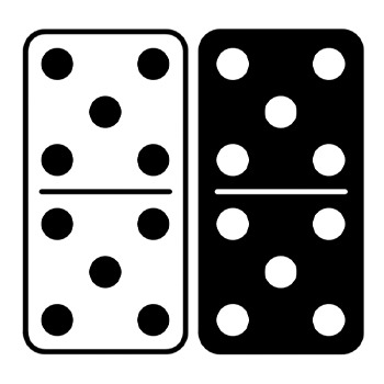 Detail Dominoes Game Clipart Nomer 4