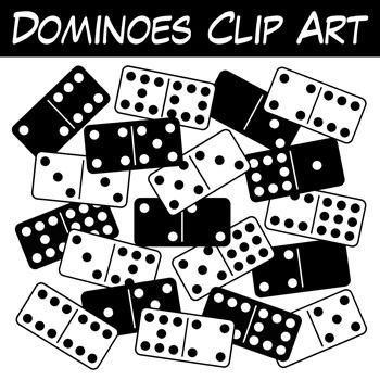 Detail Dominoes Game Clipart Nomer 42