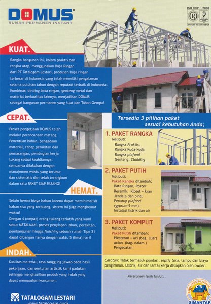 Detail Domus Rumah Instan Nomer 40