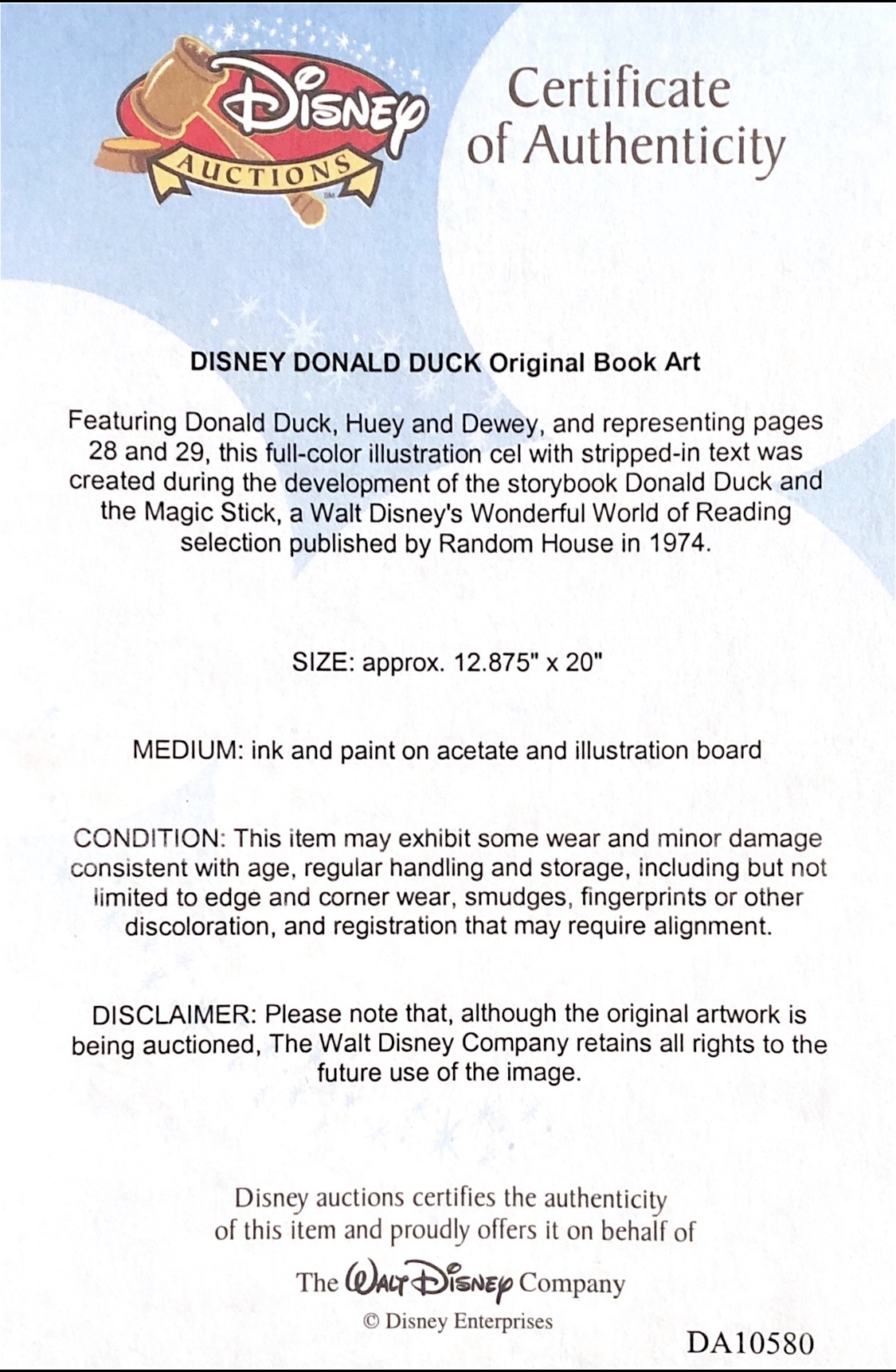 Detail Donald Duck And The Magic Stick Nomer 50