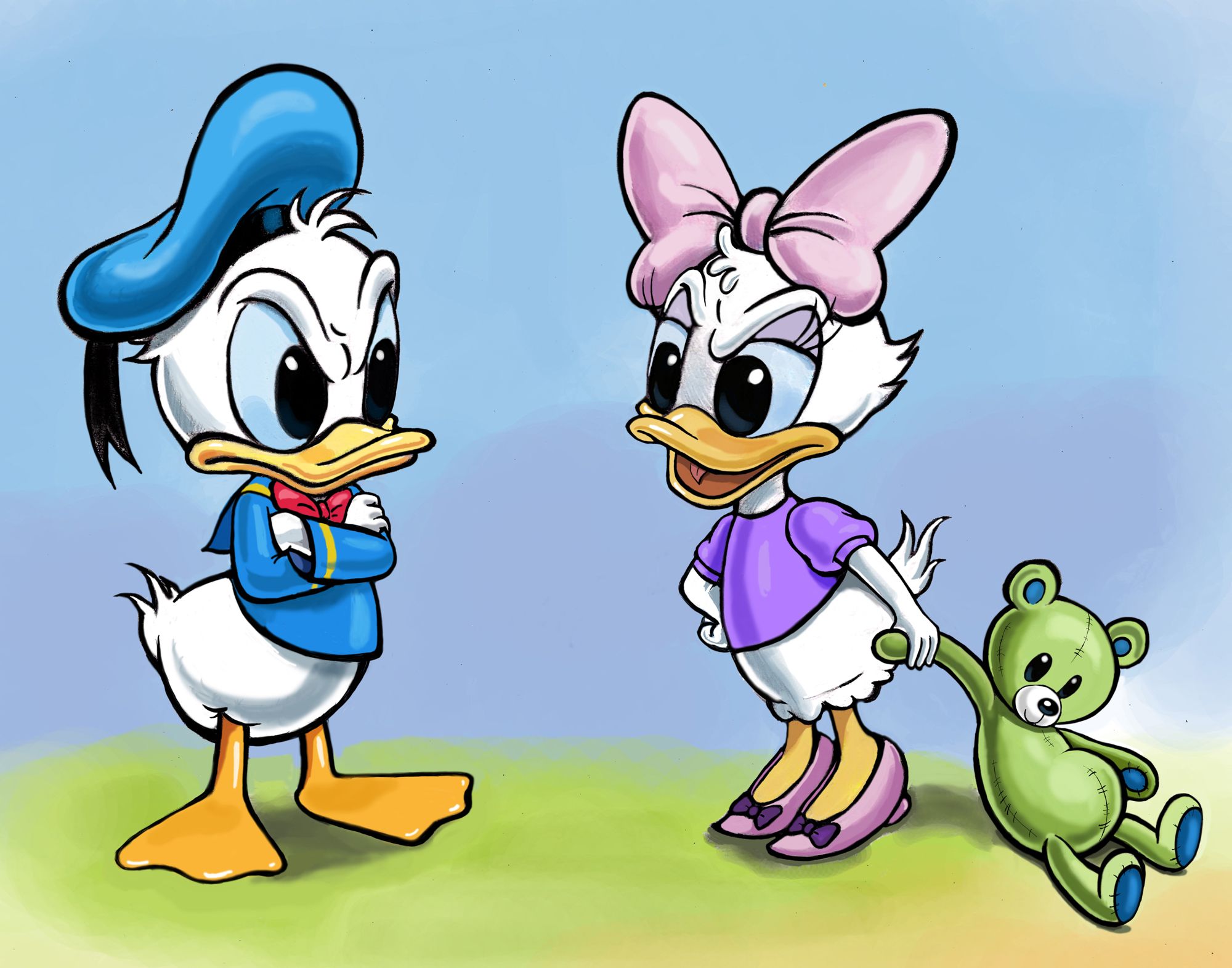 Detail Donald Duck Baby Wallpaper Nomer 17