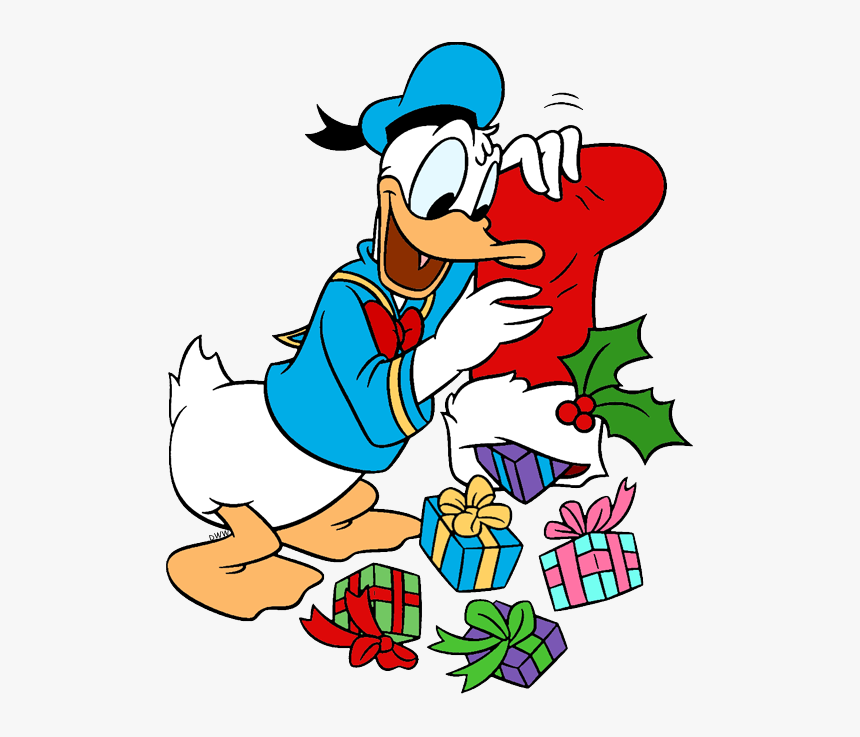 Detail Donald Duck Christmas Clipart Nomer 10