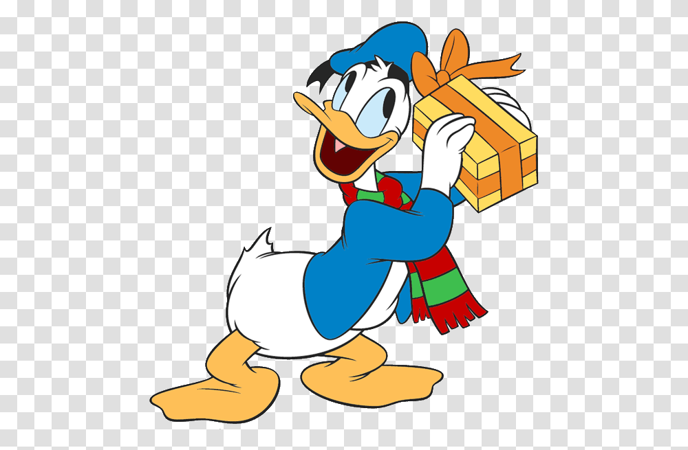 Detail Donald Duck Christmas Clipart Nomer 12