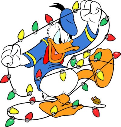 Detail Donald Duck Christmas Clipart Nomer 14