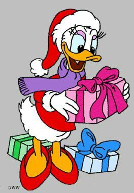 Detail Donald Duck Christmas Clipart Nomer 18