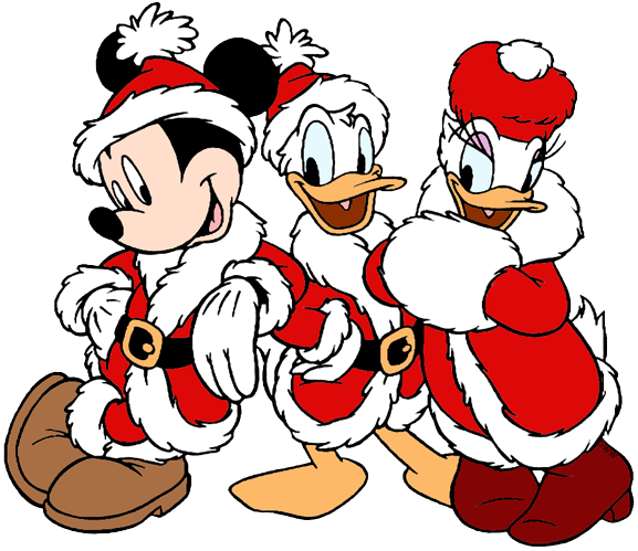 Detail Donald Duck Christmas Clipart Nomer 20