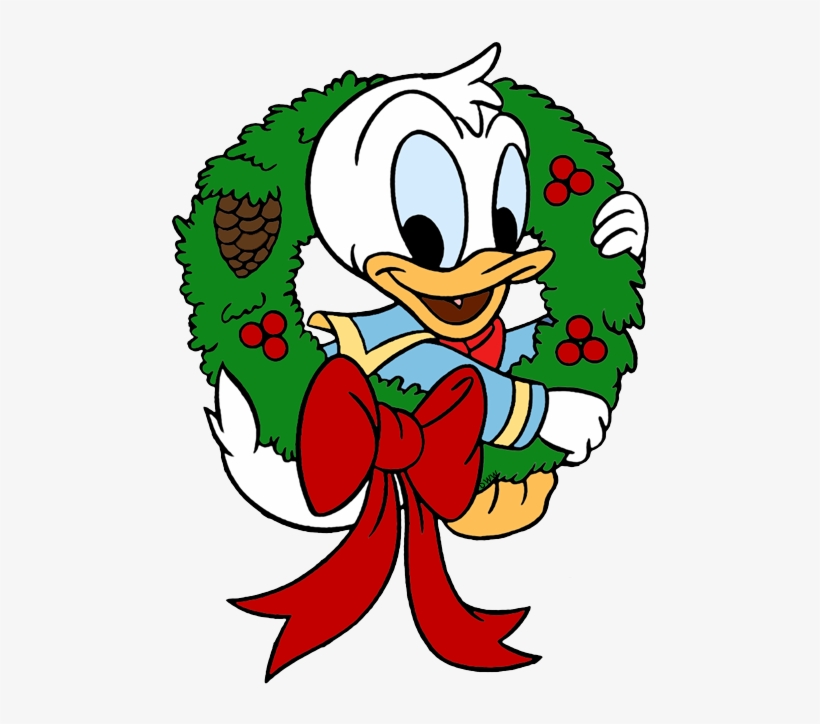 Detail Donald Duck Christmas Clipart Nomer 25