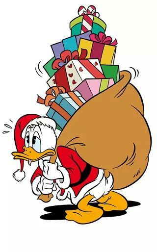 Detail Donald Duck Christmas Clipart Nomer 31