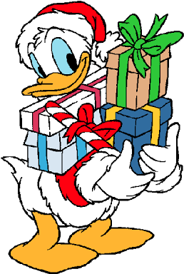 Detail Donald Duck Christmas Clipart Nomer 5