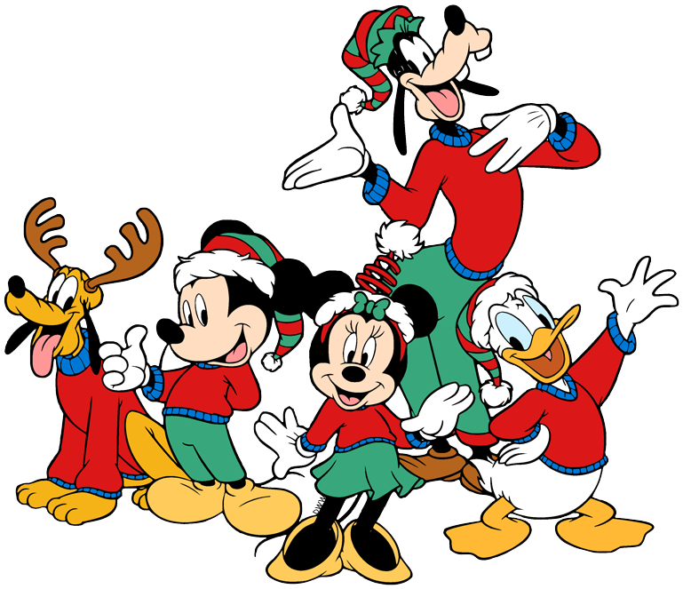 Detail Donald Duck Christmas Clipart Nomer 40