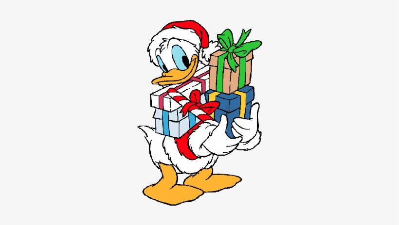 Detail Donald Duck Christmas Clipart Nomer 7