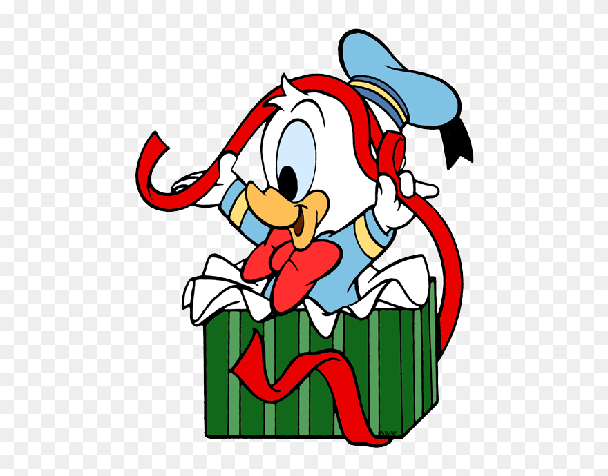 Detail Donald Duck Christmas Clipart Nomer 8