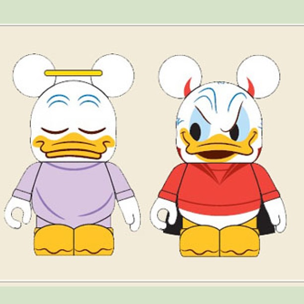 Detail Donald Duck Devil And Angel Nomer 39
