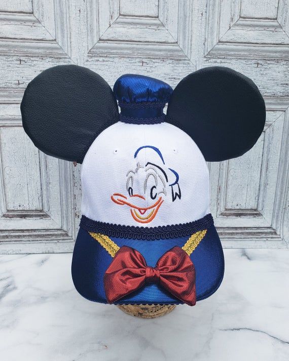 Detail Donald Duck Ears Hat Nomer 11