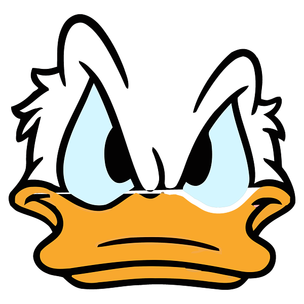 Detail Donald Duck Face Nomer 2