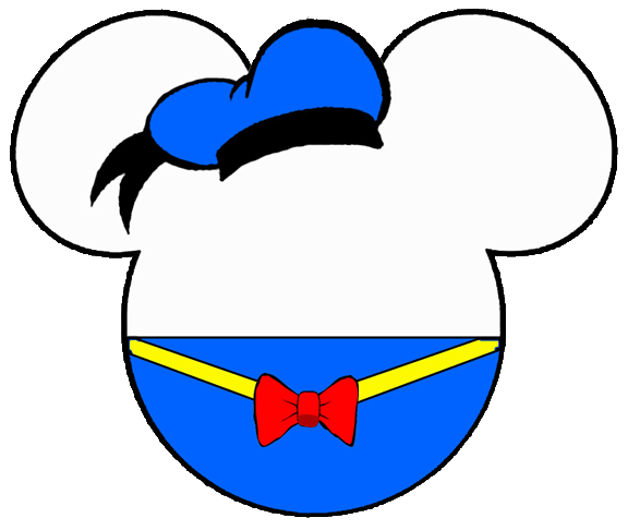 Detail Donald Duck Face Clipart Nomer 20