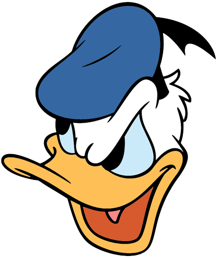 Detail Donald Duck Face Clipart Nomer 26