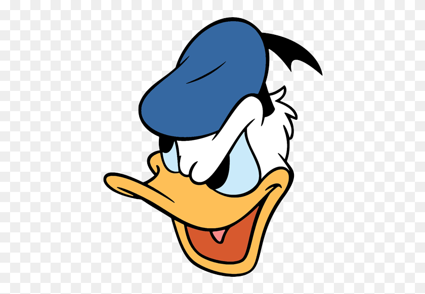 Detail Donald Duck Face Clipart Nomer 28