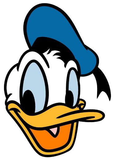 Detail Donald Duck Face Clipart Nomer 8