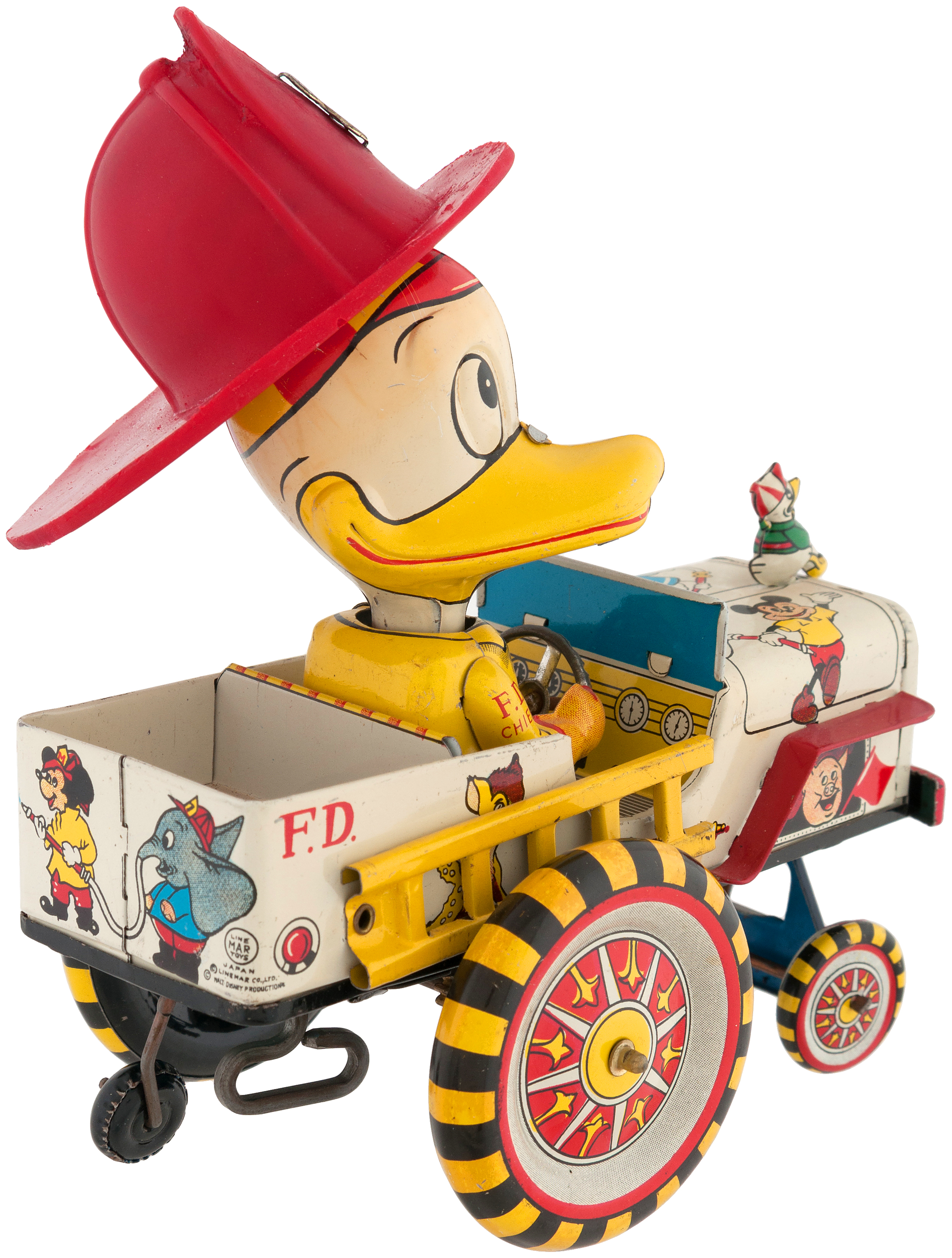 Detail Donald Duck Fire Truck Nomer 43