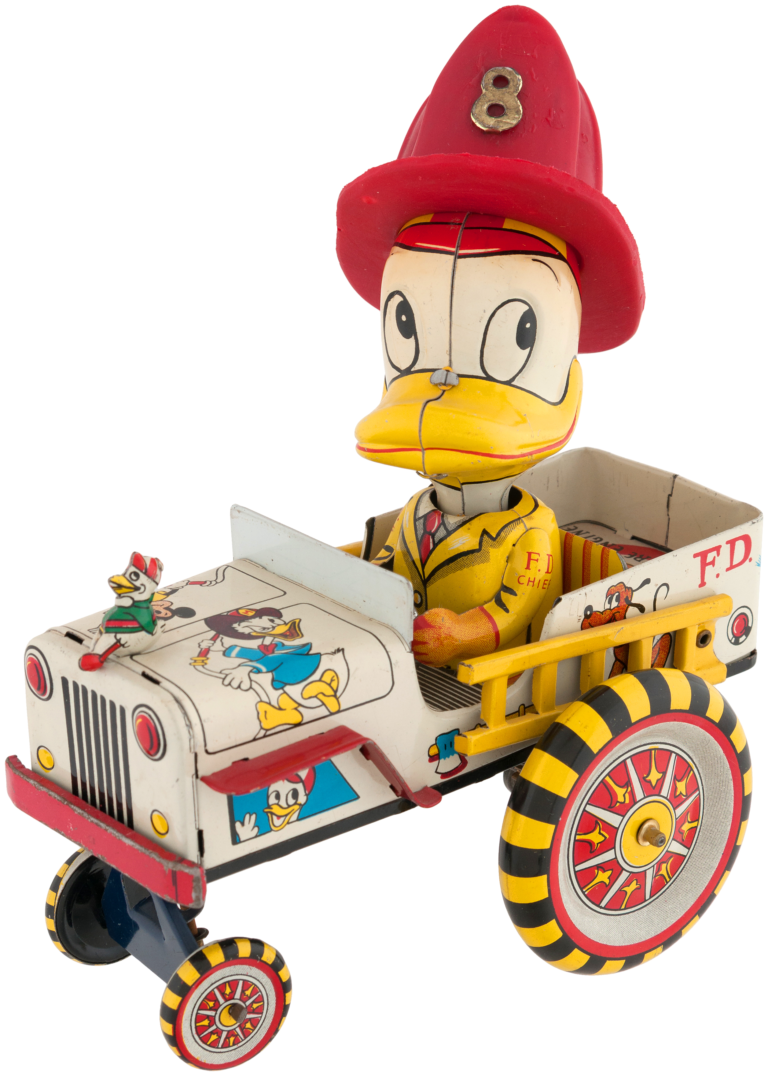 Detail Donald Duck Fire Truck Nomer 47