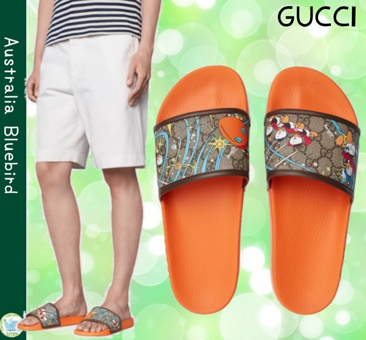 Detail Donald Duck Gucci Slides Nomer 41