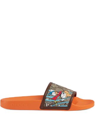 Detail Donald Duck Gucci Slides Nomer 6