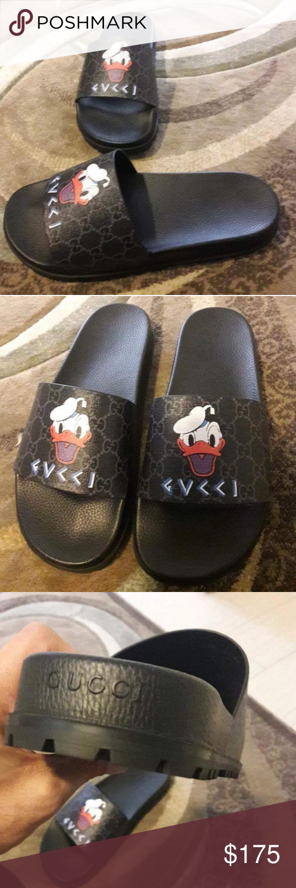 Detail Donald Duck Gucci Slides Nomer 9