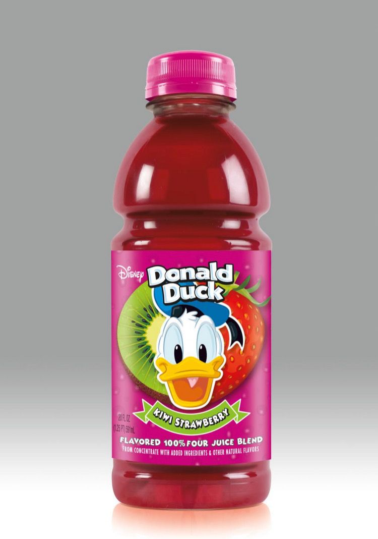 Detail Donald Duck Kiwi Strawberry Juice Nomer 2