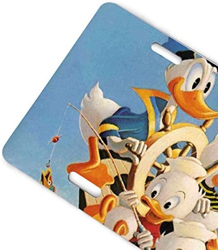 Detail Donald Duck License Plate Nomer 26
