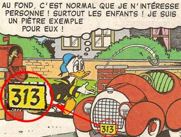 Detail Donald Duck License Plate Nomer 29