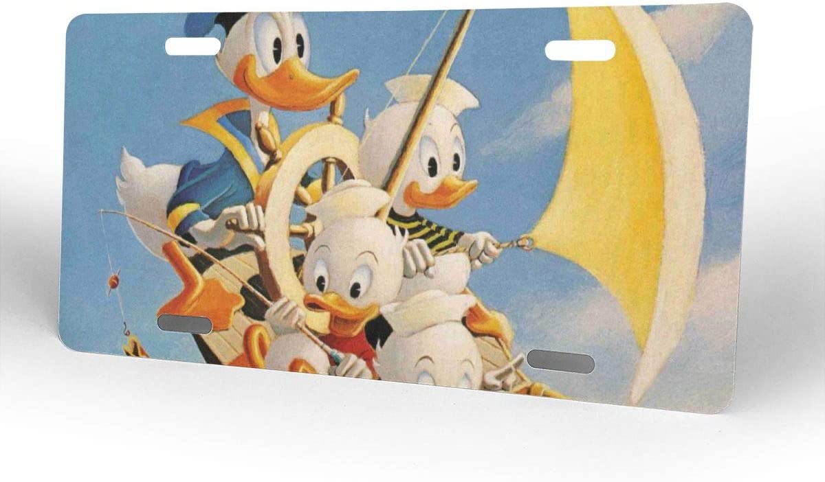 Detail Donald Duck License Plate Nomer 37