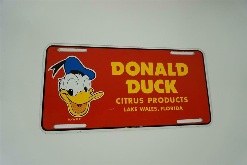 Detail Donald Duck License Plate Nomer 5